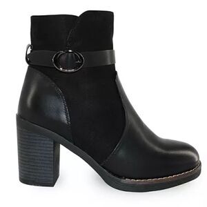 🆕 Olivia Miller Chunky Heel Ankle Boots Size 8